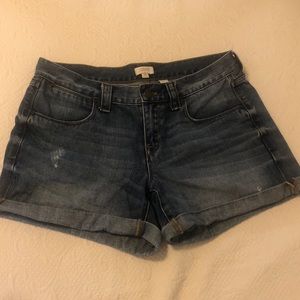 J Crew Denim Shorts